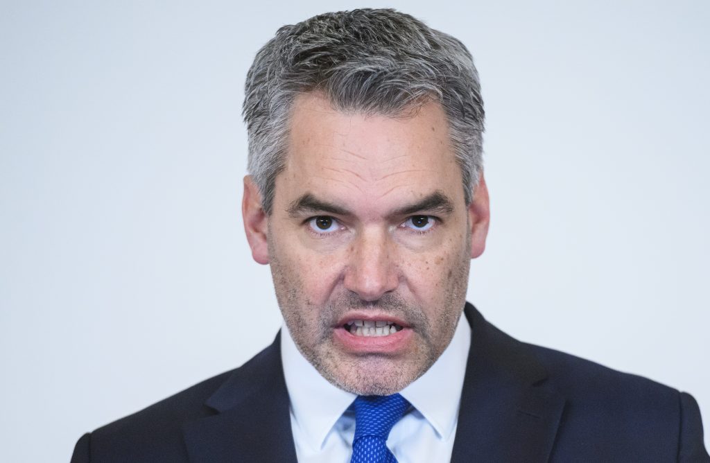 Austrian Chancellor Karl Nehammer comments on Russian attack on Ukraine
