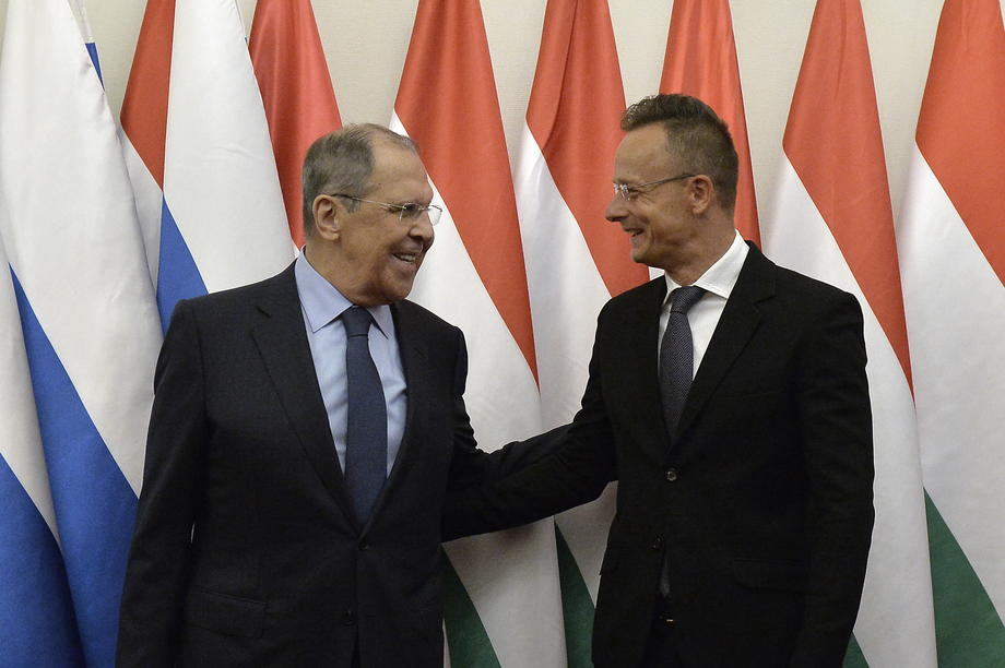 Sergei Lavrov in Hungary