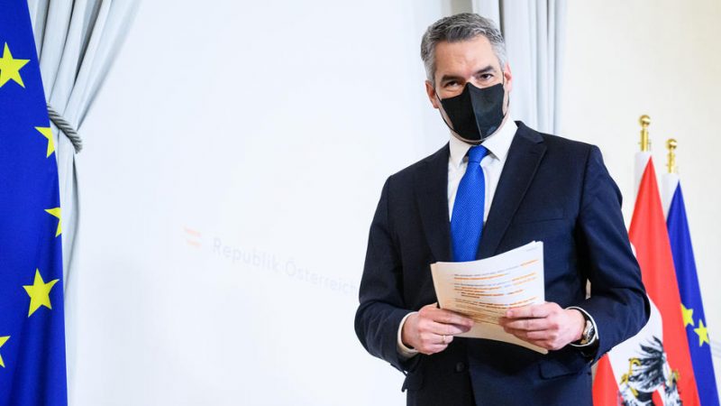 Bundeskanzler Karl Nehammer: es wird keine EU-Armee geben