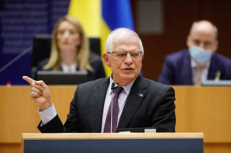 EU-Außenbeauftragter Borrell besorgt über Zweifel an deutschen Ukraine-Hilfen