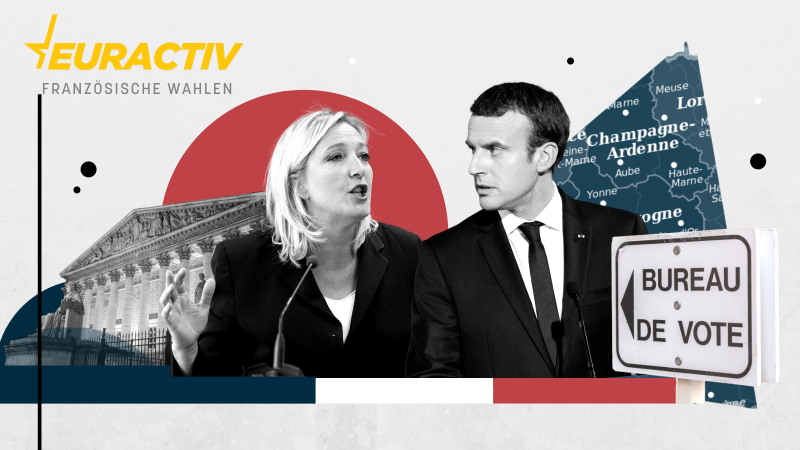 Macron und Le Pen steuern auf spannende Stichwahlen am 24. April zu