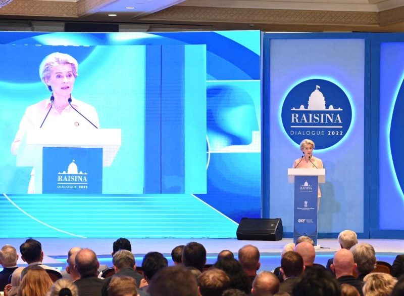 Von der Leyen warnt vor Auswirkungen des Ukrainekriegs im Indopazifik