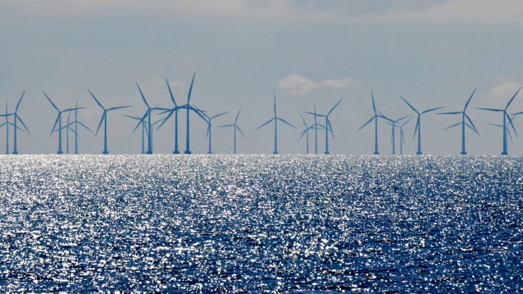 Offshore wind sea