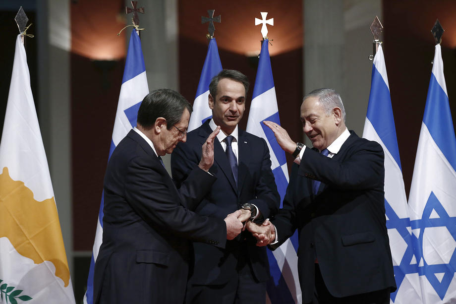 EastMed natural gas pipeline agreement betwwen Greece, Cyprus and Israel
