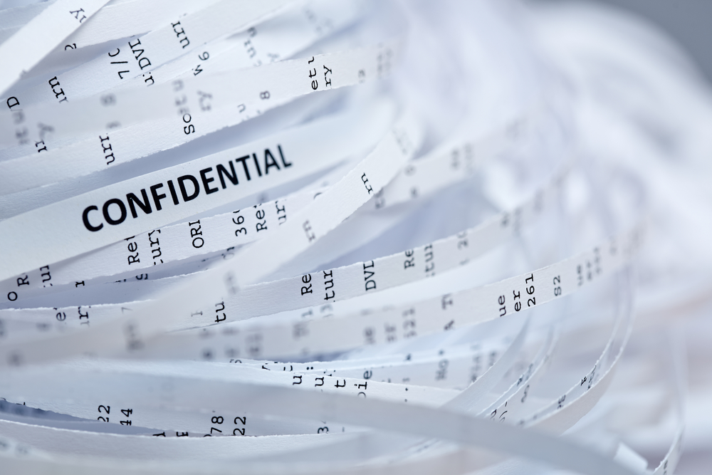 Shredded,Paper,Series,-,Confidential
