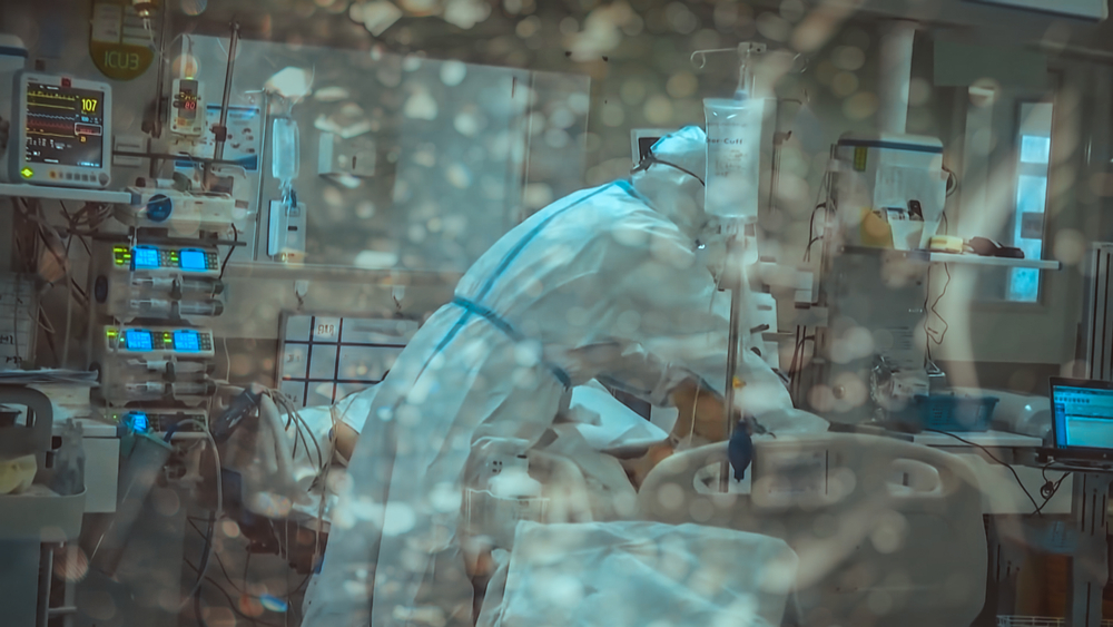Coronavirus,Covid,19,Infected,Patient,In,Quarantine,Room,At,Hospital