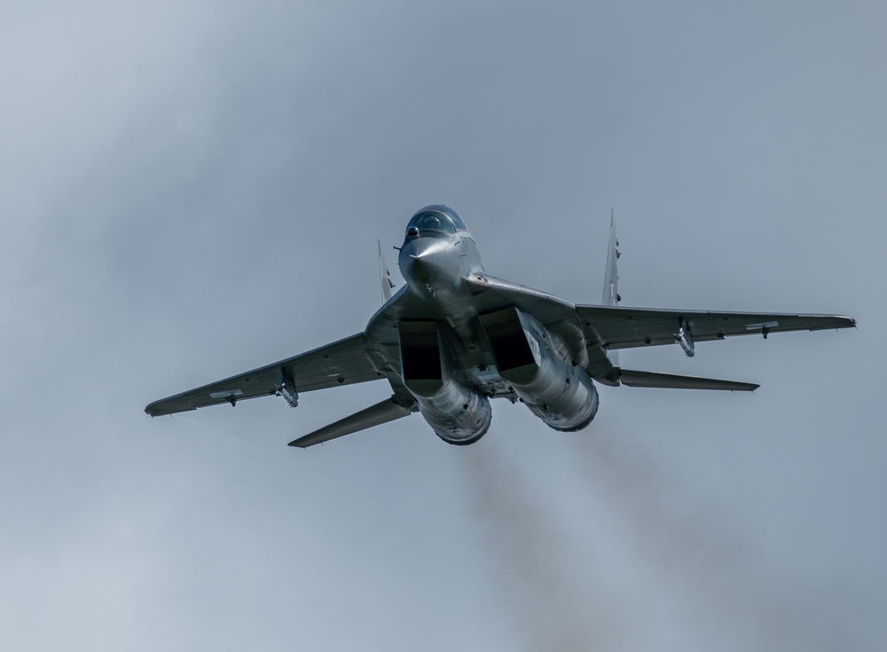 Gdynia,poland-august,2021:mig-,29,Polish,Air,Force