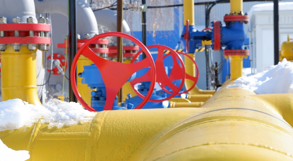 Gas,Pipeline,And,Auxiliary,Equipment,At,The,Gas,Pumping,Station.