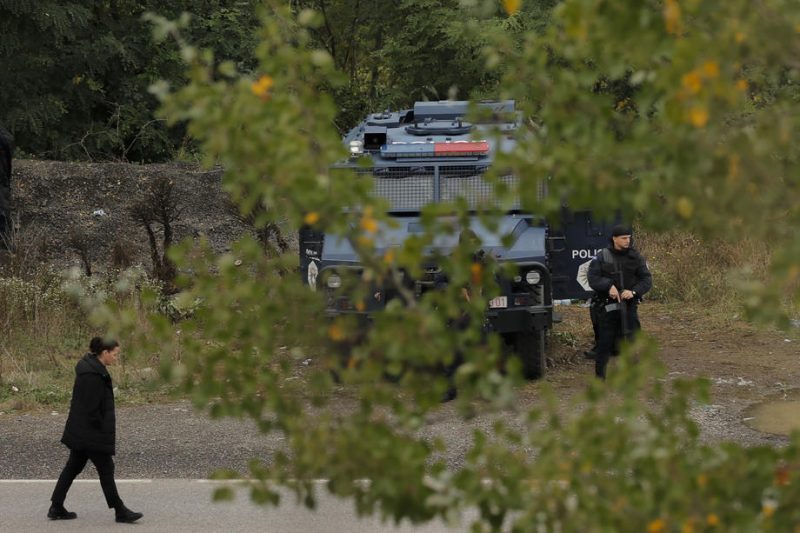 Gewalt an der Grenze zu Serbien: Kosovo-Polizei unter Beschuss