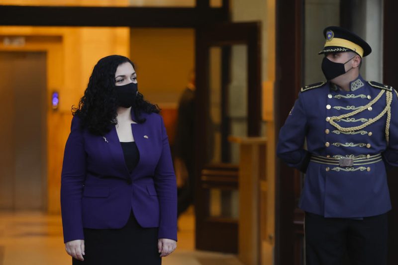 Kosovos Präsidentin kritisiert Open-Balkan-Initiative