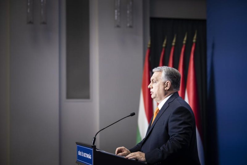 Orbán ruft zu Waffenstillstandsgesprächen in Budapest auf