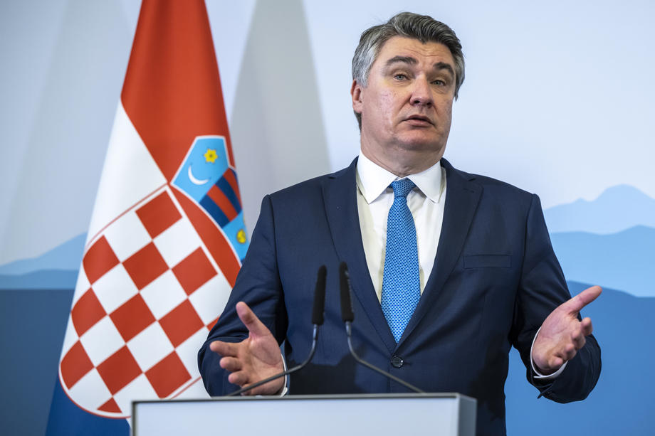 The President of Croatia visits Switzerland