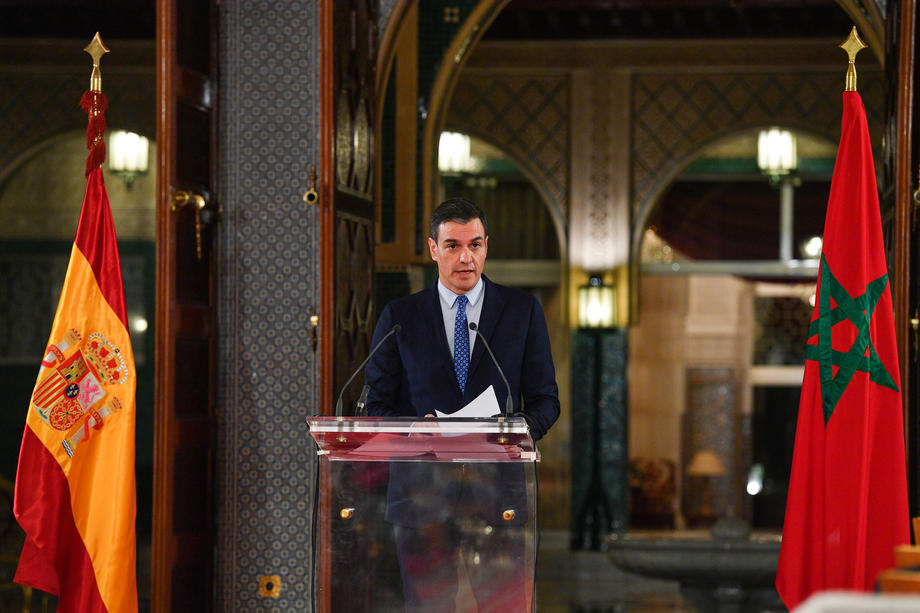 Spanish Prime Minister Pedro Sanchez visits Morocco