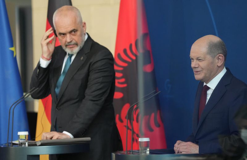 Albanischer Ministerpräsident Rama trifft Scholz während EU-Beitrittsstreits
