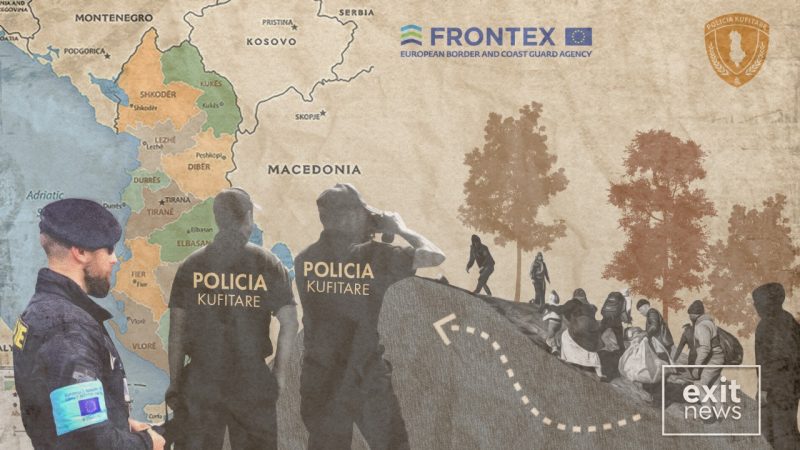 Albanische Massenemigration kommt nicht weiter als EU-Grenze