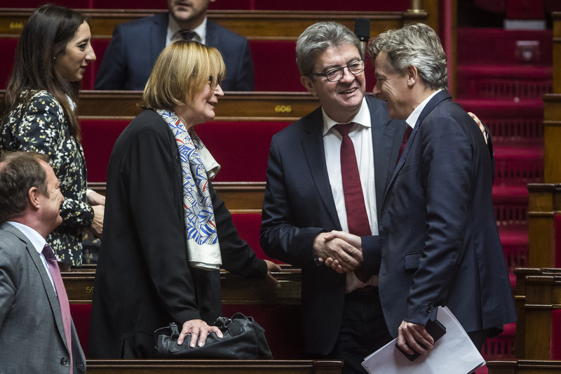 Questions to the government at the national assembly in Paris