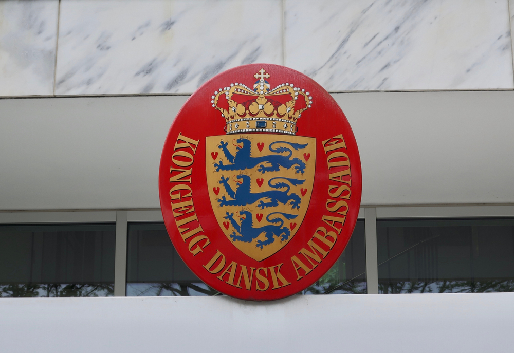 Washington,,Dc,-,May,11,,2019:,Embassy,Of,Denmark,Sign