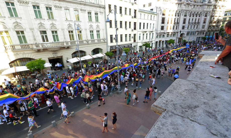Romania Gay Pride Parade in Bucharest