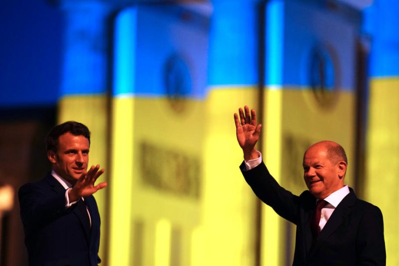 Scholz und Macron fordern Putin auf, mit Selenskyj zu verhandeln