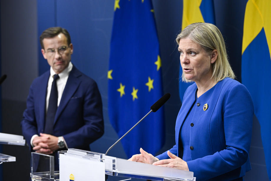 Sweden to apply for NATO membership