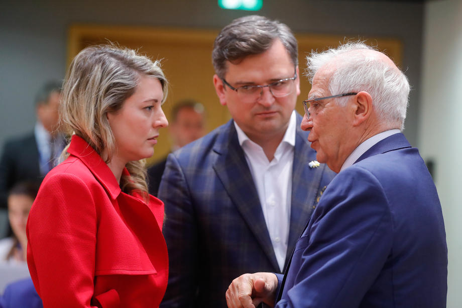 Meeting of EU foreign ministers with Ukrainian FM