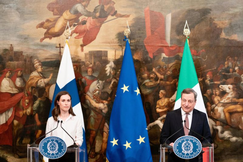 Italien unterstützt NATO-Anträge Finnlands und Schwedens