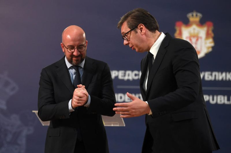 Serbien will sich der Geopolitischen Gemeinschaft des EU-Ratspräsidenten anschließen