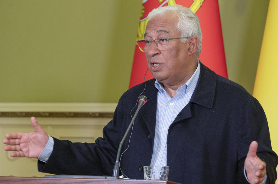 Portuguese Prime Minister Antonio Costa visits Ukraine