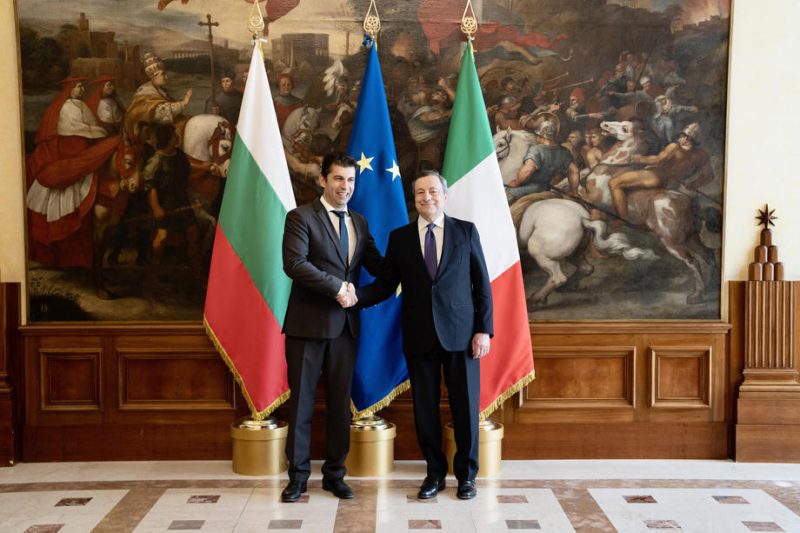 Italien und Bulgarien wollen gemeinsamen EU-Gaspreis vorantreiben