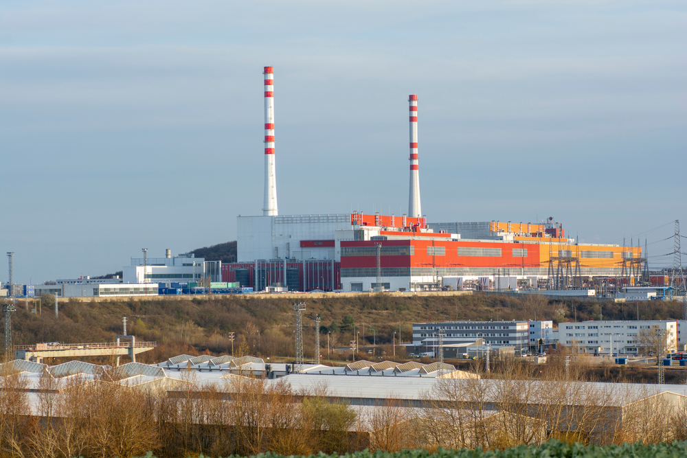 Nuclear,Power,Plant.,Power,Station.,Nuclear,Energy.,Mochovce.,Slovakia.