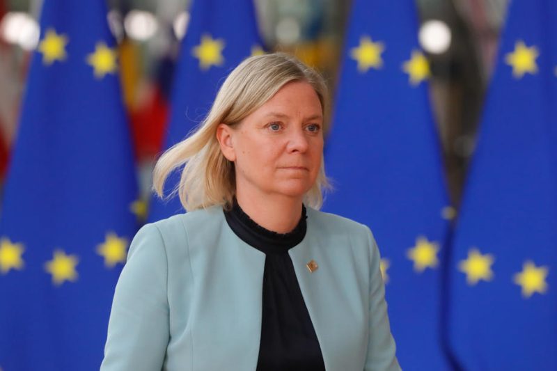 Schwedens Andersson droht mit Rücktritt wenn Justizminister gestürzt wird