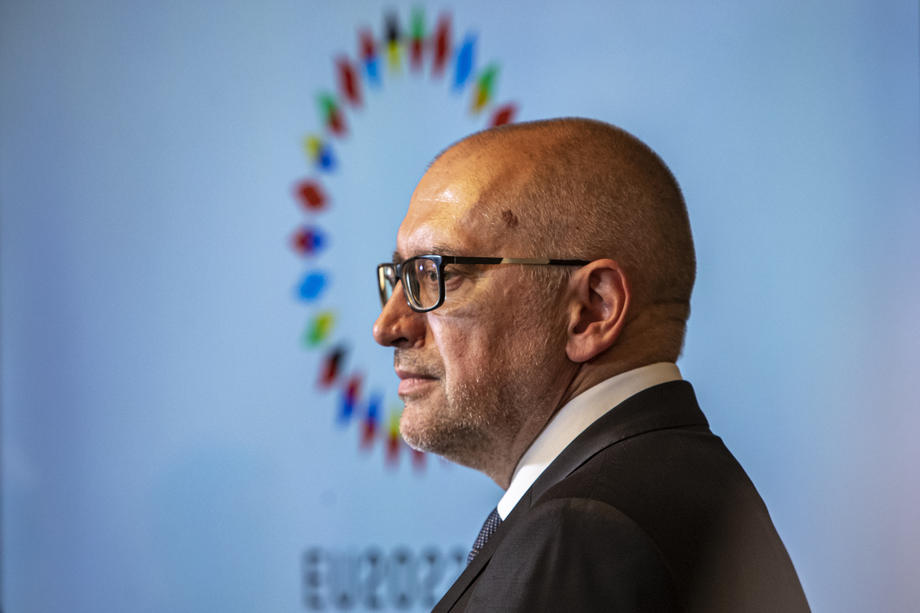 Czech Prime Minister Fiala presents political priorities of the Czech EU Presidency