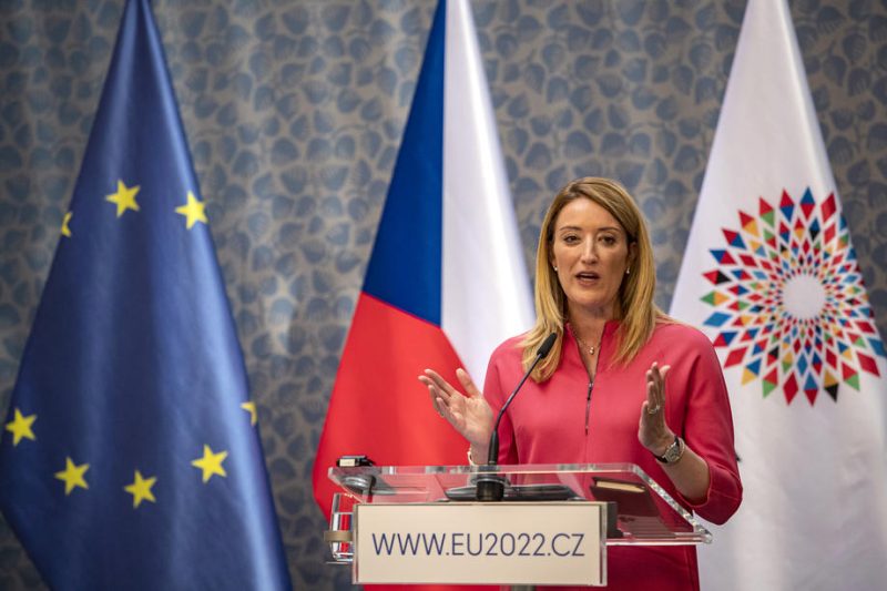 EU-Abgeordnete vor tschechischer Ratspräsidentschaft zu Besuch in Prag