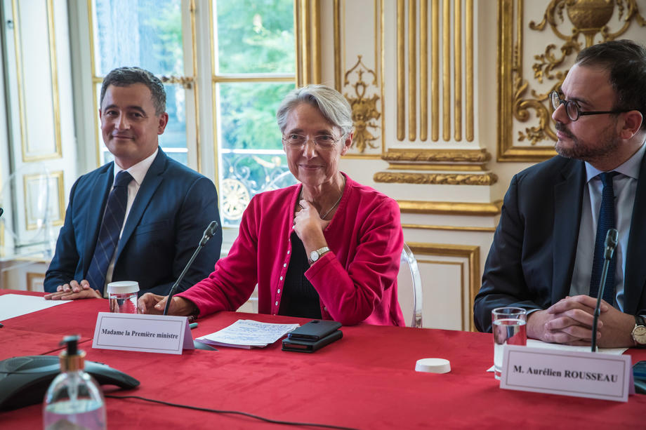 French Ministers cabinet work meeting in Paris