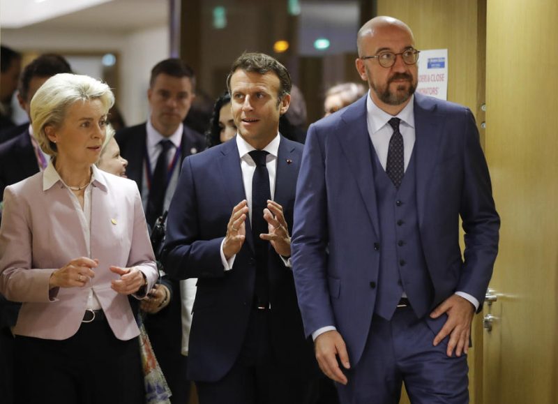 EU-Spitzen gewähren der Ukraine und Moldawien den Kandidatenstatus