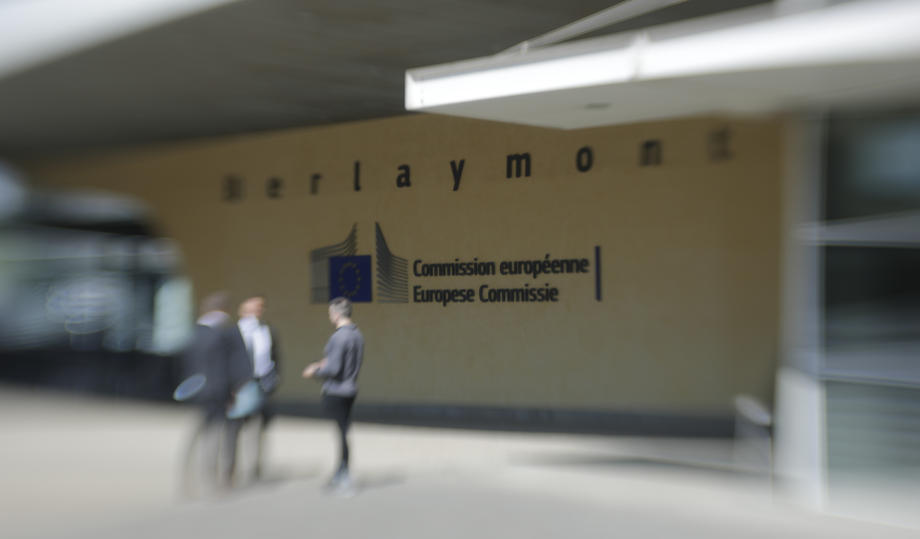 EU Commission headquarters illustration