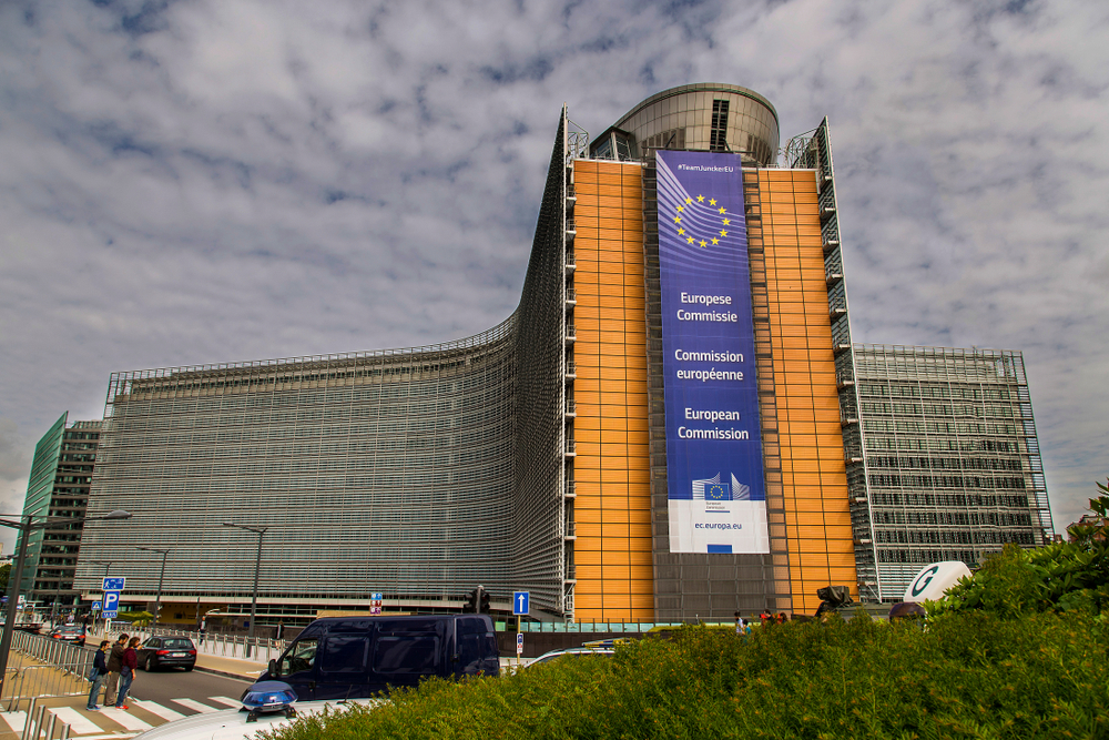 The,European,Commission,Building,In,Brussels,,Belgium,,06.26.2016.,Editorial,Use