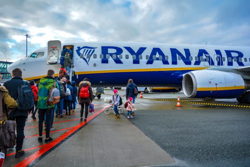Streiks des spanischen Ryanair-Personals stören Flugverkehr