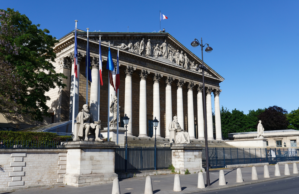 The,French,National,Assembly-bourbon,Palace,The,Lower,House,Of,The