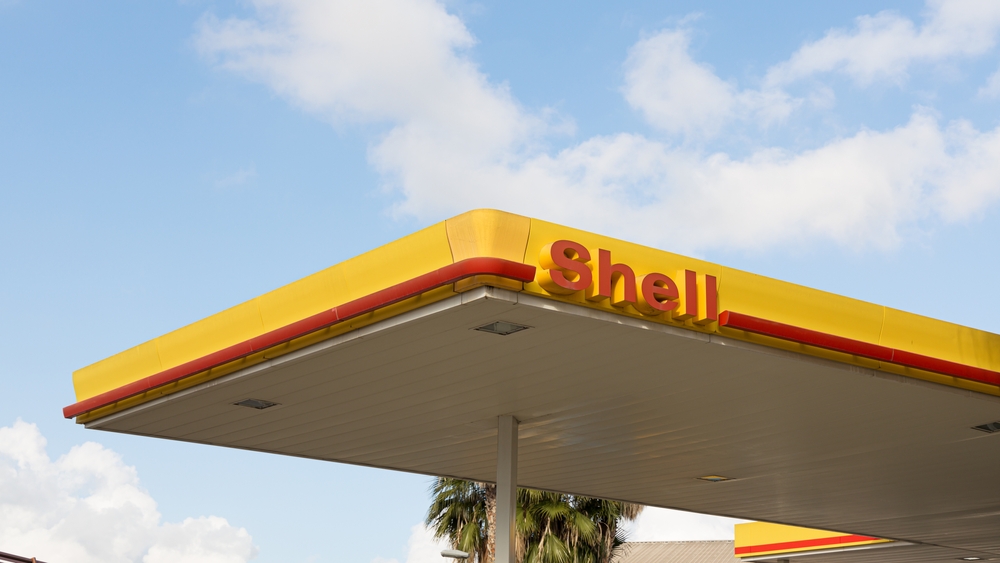 Valencia,,Spain,-,January,13,,2022:,Shell,Is,An,American