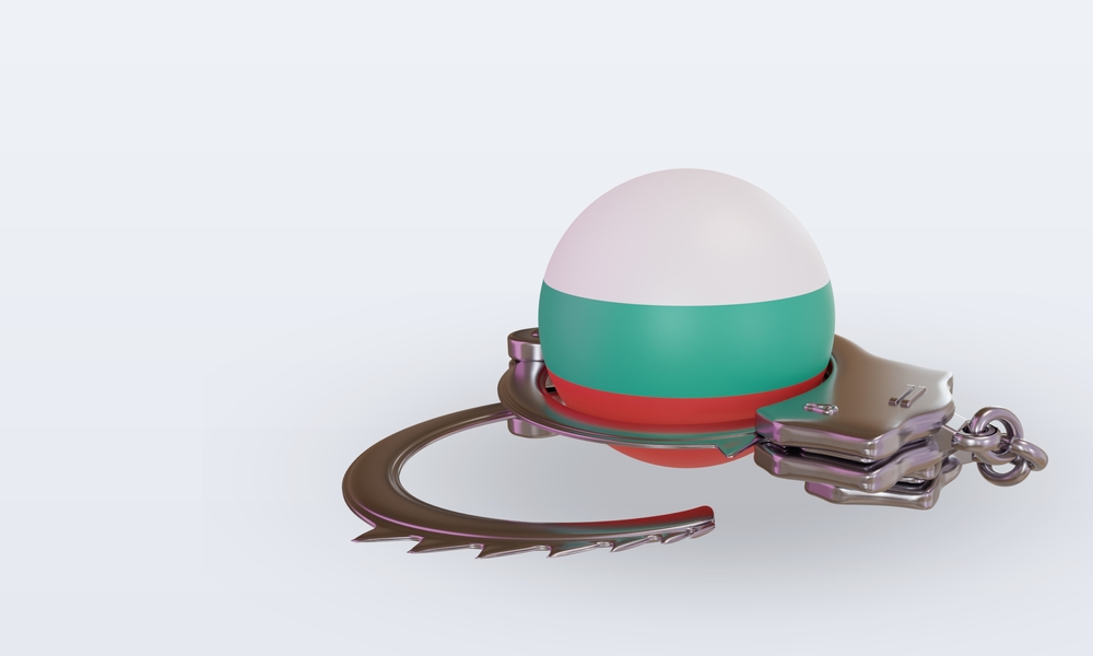 3d,Handcuff,Bulgaria,Flag,Rendering,Right,View