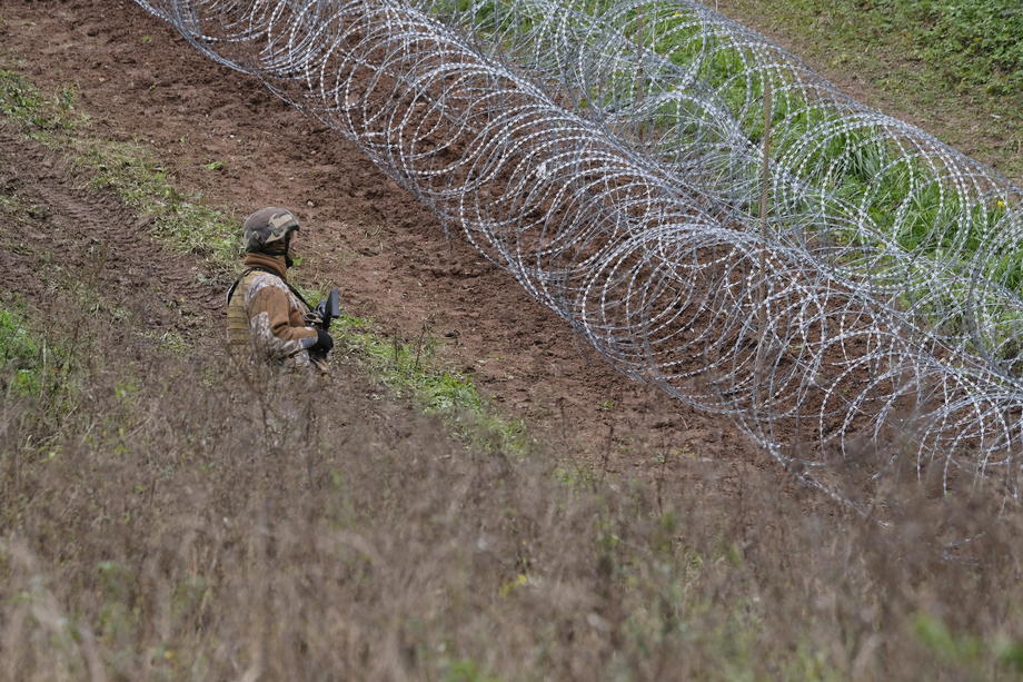 Latvia Belarus Border