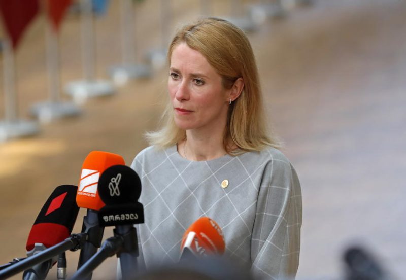 Estlands Premierministerin tritt zurück, will neue Regierung bilden