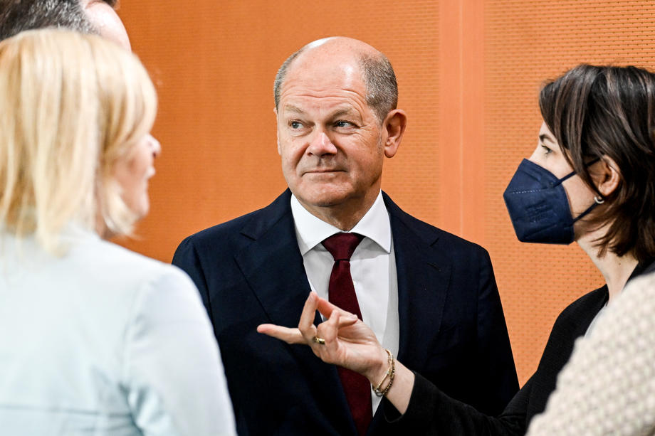 German federal government’s wee?kly cabinet meeting