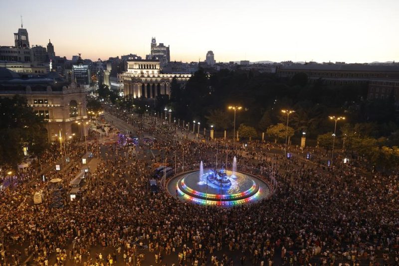 Pride-Umzug kehrt nach zweijähriger Unterbrechung nach Madrid zurück