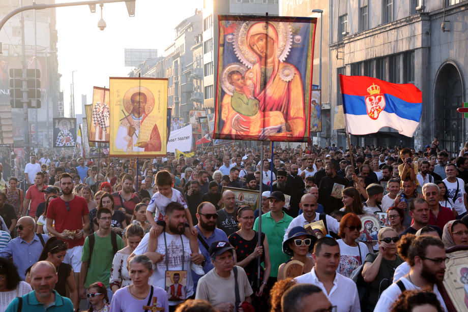 Protest against EuroPride