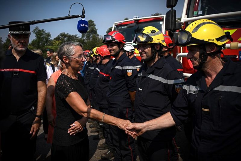 Frankreich erhält Unterstützung von EU-Partnern zur Bekämpfung der Waldbrände