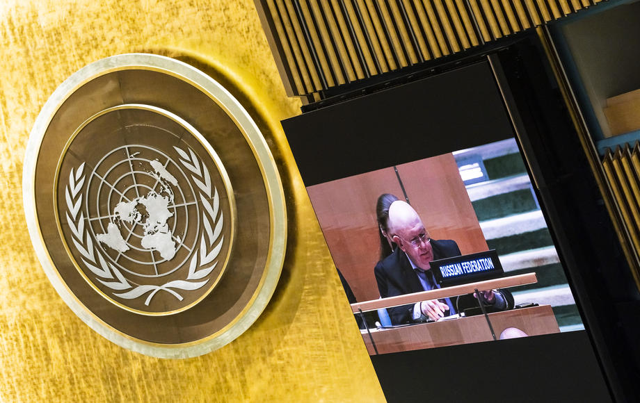 United Nations General Assembly Meeting on Russia Ukraine Resolutions