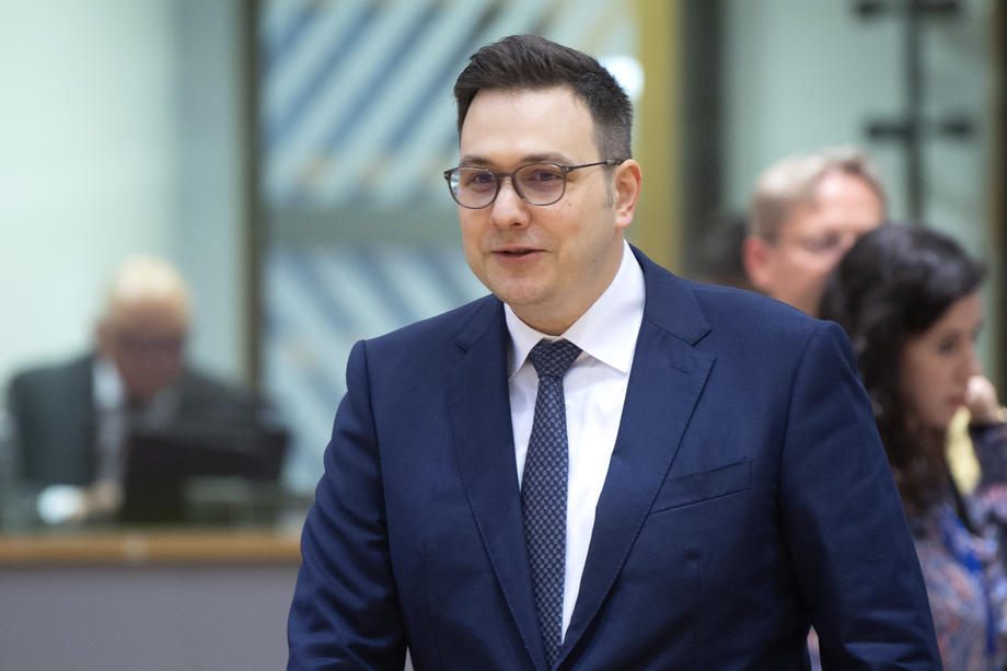 Intergovernmental Conference on the accession of North Macedonia in EU council in Brussels