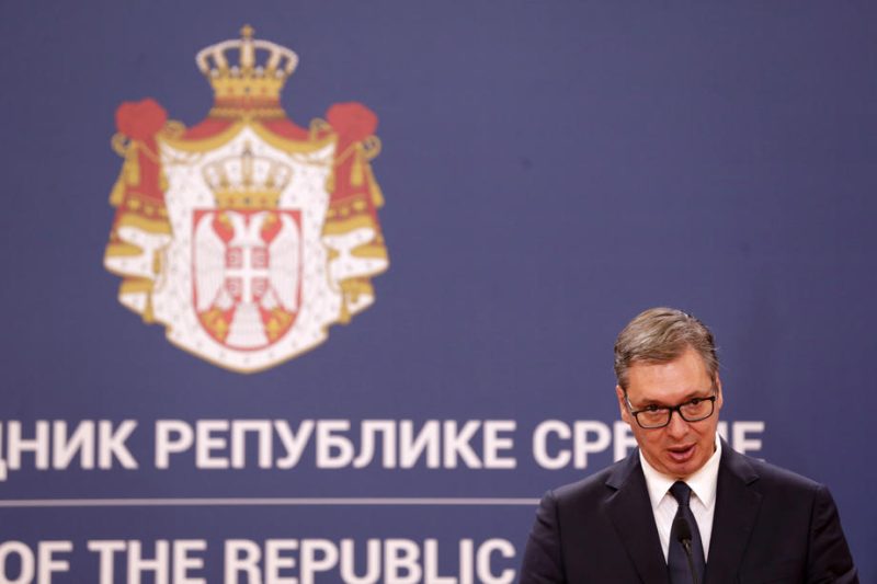 Serbien legt Kriegsrhetorik an den Tag